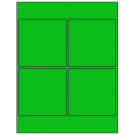 4" x 4"  Sheet Label