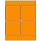 4" x 4"  Sheet Label