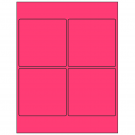 4" x 4"  Sheet Label