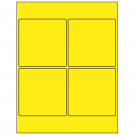 4" x 4"  Sheet Label