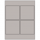 4" x 4"  Sheet Label