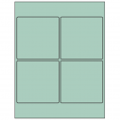 4" x 4"  Sheet Label