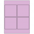 4" x 4"  Sheet Label