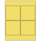 4" x 4"  Sheet Label
