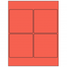 4" x 4"  Sheet Label