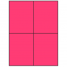 4.25" x 5.5"  Sheet Label
