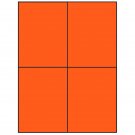 4.25" x 5.5"  Sheet Label
