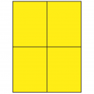 4.25" x 5.5"  Sheet Label