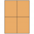 4.25" x 5.5"  Sheet Label