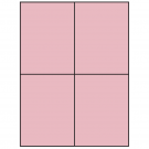 4.25" x 5.5"  Sheet Label