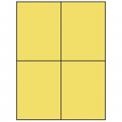 4.25" x 5.5"  Sheet Label