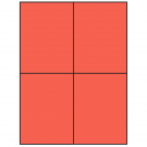 4.25" x 5.5"  Sheet Label