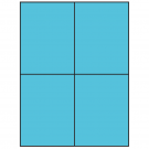 4.25" x 5.5"  Sheet Label