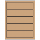 7.5" x 2"  Sheet Label