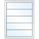 7.5" x 2"  Sheet Label