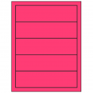 7.5" x 2"  Sheet Label