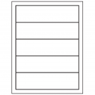 7.5" x 2"  Sheet Label
