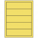 7.5" x 2"  Sheet Label