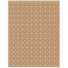 0.5" x 0.5"  Sheet Label