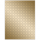 0.5" x 0.5"  Sheet Label