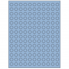 0.5" x 0.5"  Sheet Label