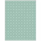 0.5" x 0.5"  Sheet Label