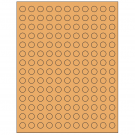 0.5" x 0.5"  Sheet Label