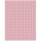 0.5" x 0.5"  Sheet Label