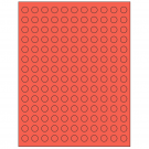 0.5" x 0.5"  Sheet Label