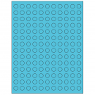 0.5" x 0.5"  Sheet Label