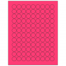 0.75" x 0.75"  Sheet Label