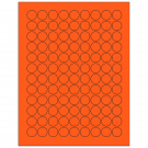 0.75" x 0.75"  Sheet Label