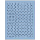 0.75" x 0.75"  Sheet Label