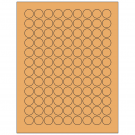 0.75" x 0.75"  Sheet Label