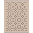 0.75" x 0.75"  Sheet Label