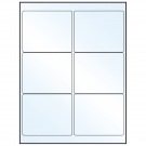 4" x 3"  Sheet Label