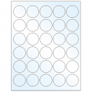 1.5" x 1.5"  Sheet Label