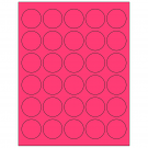 1.5" x 1.5"  Sheet Label
