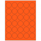 1.5" x 1.5"  Sheet Label