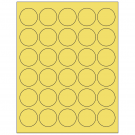 1.5" x 1.5"  Sheet Label
