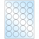 1.666" x 1.666"  Sheet Label