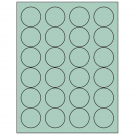 1.666" x 1.666"  Sheet Label