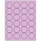 1.666" x 1.666"  Sheet Label