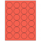 1.666" x 1.666"  Sheet Label