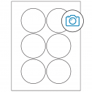 3" x 3"  Sheet Label