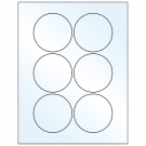 3" x 3"  Sheet Label