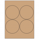 4" x 4"  Sheet Label