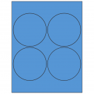 4" x 4"  Sheet Label