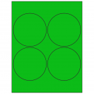 4" x 4"  Sheet Label