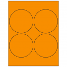 4" x 4"  Sheet Label